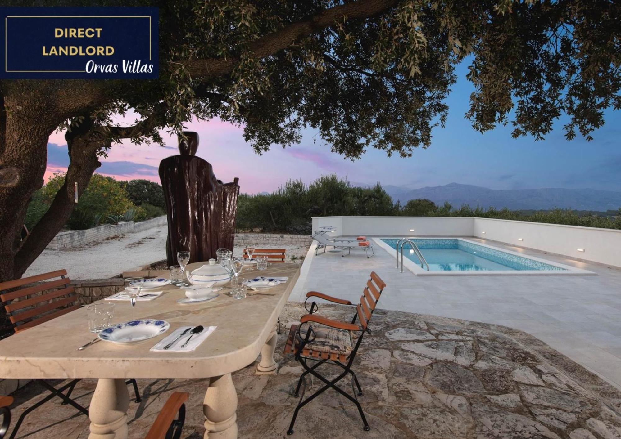Villa Dubrava Tranquil Retreat Nestled In An Olive Grove For Serene Escapes Pucisca Exterior photo