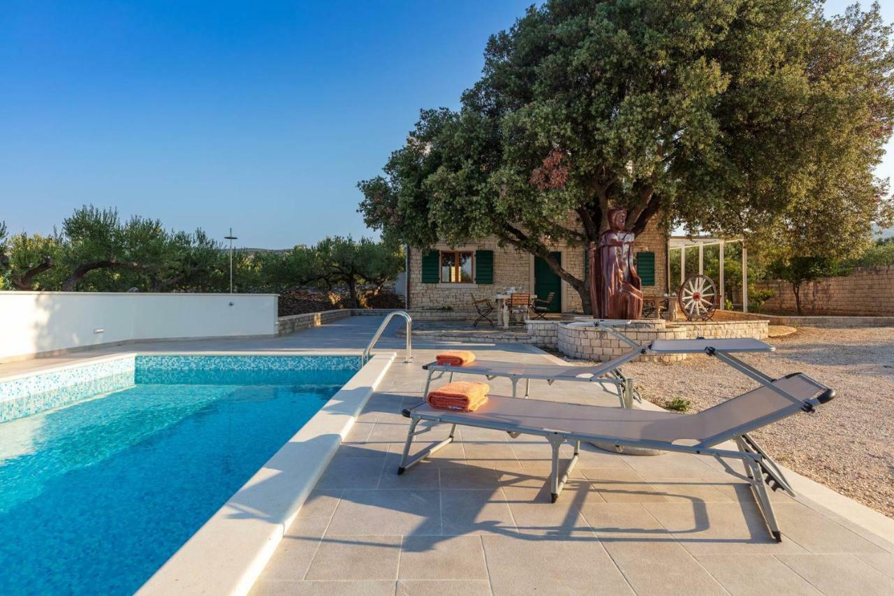 Villa Dubrava Tranquil Retreat Nestled In An Olive Grove For Serene Escapes Pucisca Exterior photo